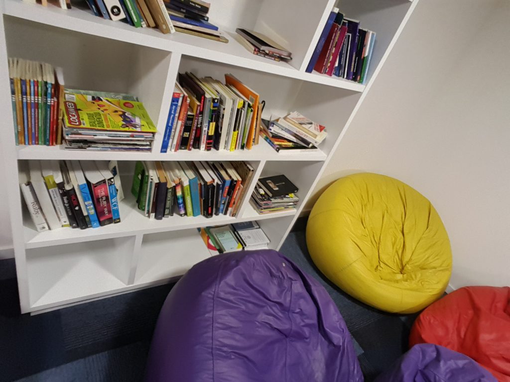 image of a learning corner used by customer success managers in RDStation HQ