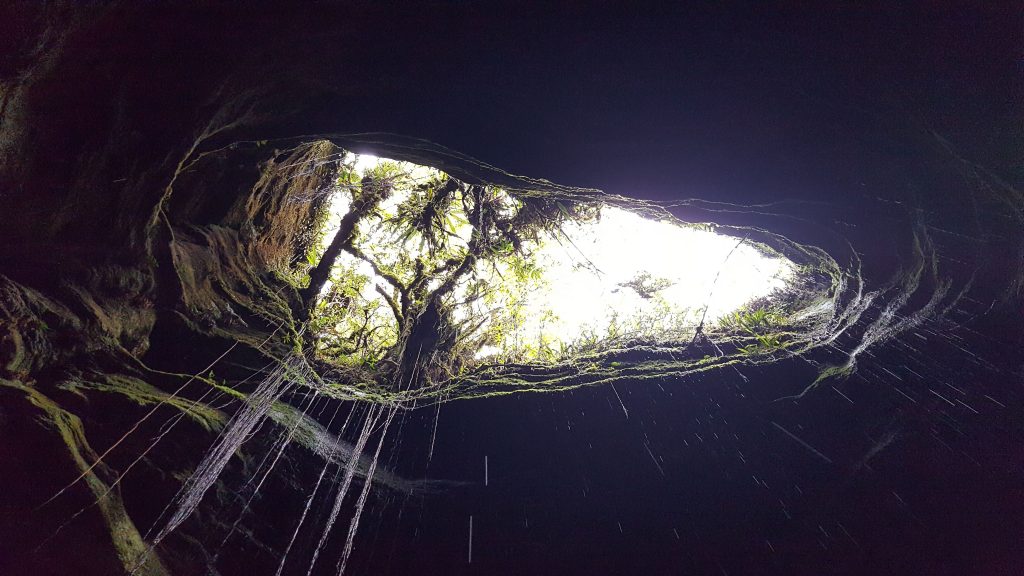 foto do interior de uma caverna em Minas Gerais, fazendo alusão à uma possível perspectiva diferente da atual.